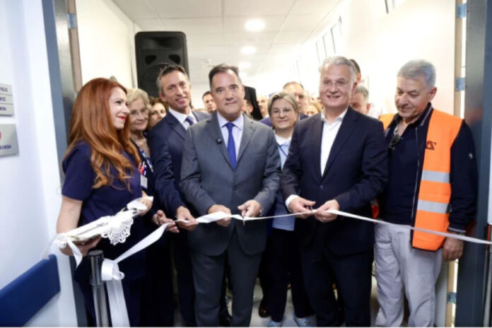 Καλαμάτα: Εγκαινιάστηκε η νέα πτέρυγα του νοσοκομείου παρουσία του Άδωνι Γεωργιάδη