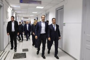 Ευαγγελισμός: Ο Κυριάκος Μητσοτάκης ενημερώθηκε για το νέο σύστημα παρακολούθησης ασθενών στα ΤΕΠ
