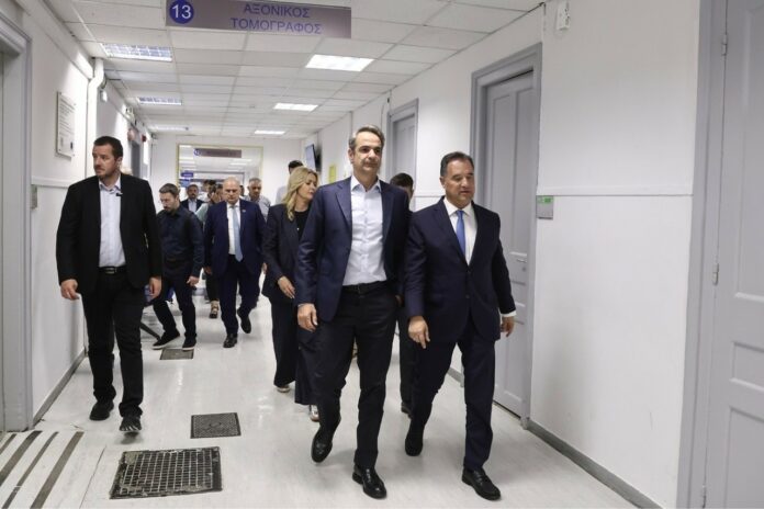 Ευαγγελισμός: Ο Κυριάκος Μητσοτάκης ενημερώθηκε για το νέο σύστημα παρακολούθησης ασθενών στα ΤΕΠ