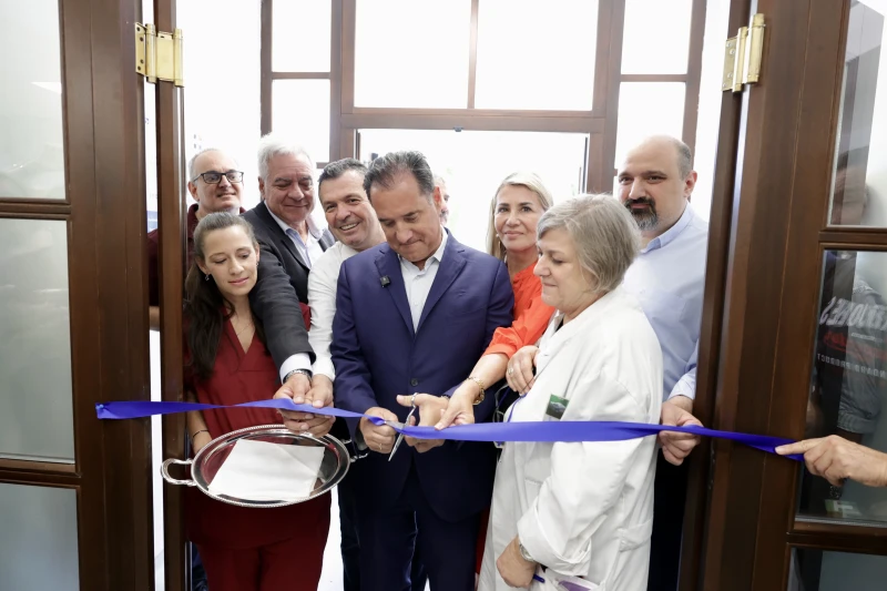 Μαγνησία: Ο Άδωνις Γεωργιάδης εγκαινίασε τα Κέντρα Υγείας Αργαλαστής και Αλμυρού