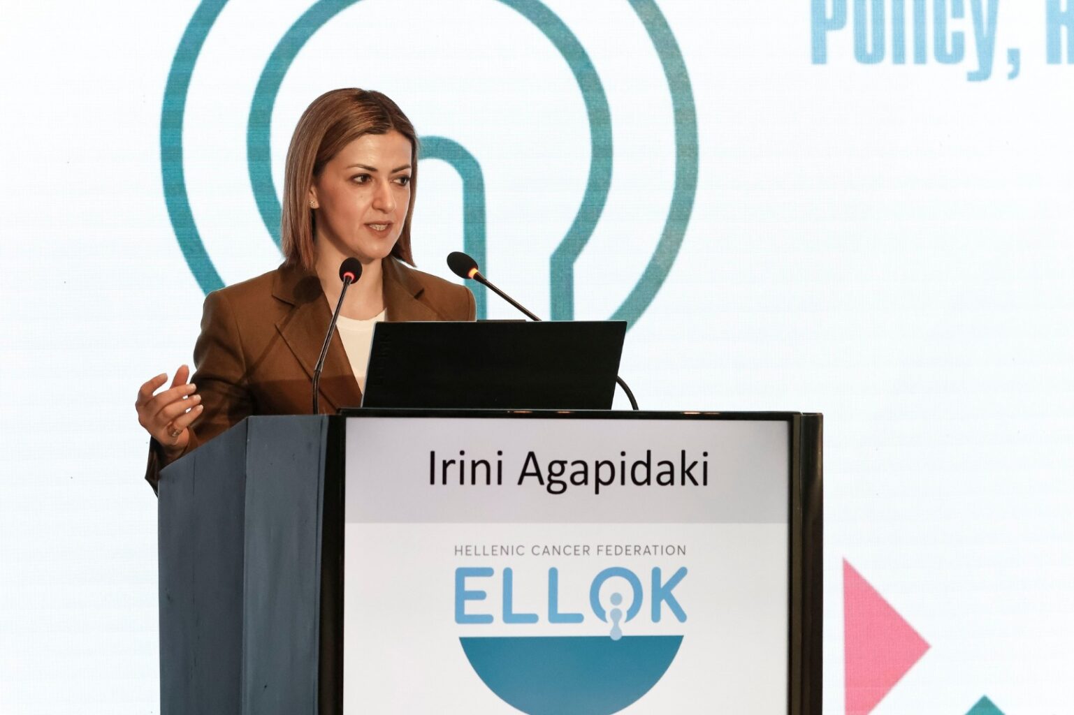 Αγαπηδάκη στο 2nd Synergies Forum on Cancer: Καινοτόμα προγράμματα πρόληψης και ΑΙ στην έγκαιρη διάγνωση του καρκίνου