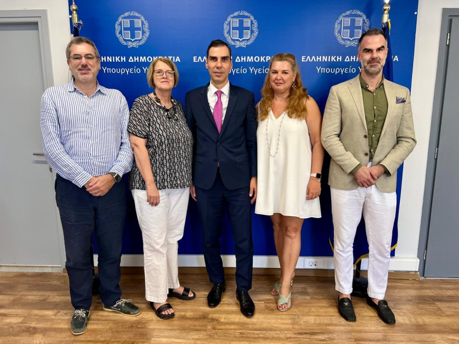 Ένωση Ασθενών Ελλάδας: Στο επίκεντρο της συνάντησης με τον Υφυπουργό Υγείας ο σχεδιασμός του νέου υγειονομικού χάρτη