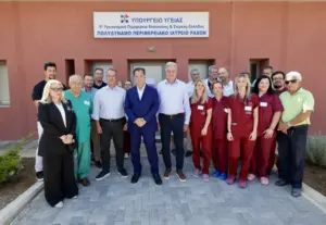 Μαγνησία: Ο Άδωνις Γεωργιάδης εγκαινίασε τα Κέντρα Υγείας Αργαλαστής και Αλμυρού