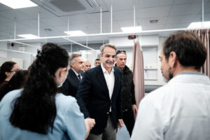 Μητσοτάκης εγκαινίασε τα ανακαινισμένα ΤΕΠ του Νοσοκομείου «Κοργιαλένειο-Μπενάκειο ΕΕΣ»