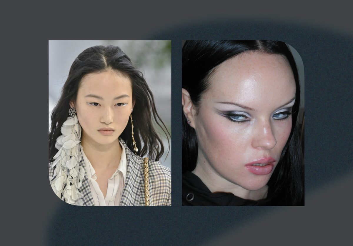 Ασημί eyeliner: Η ευέλικτη τάση μακιγιάζ που δίνει πιο τολμηρό ύφος